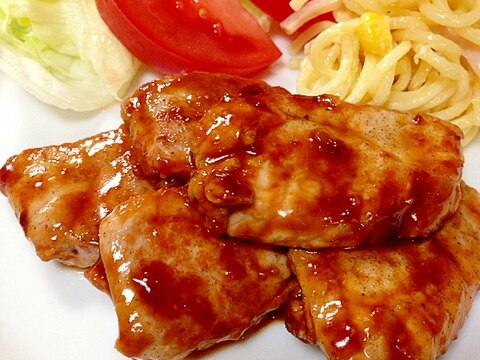 一口トンテキ レシピ 作り方 By Tukuyo93 楽天レシピ